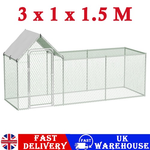 Large chicken coop metal - large,