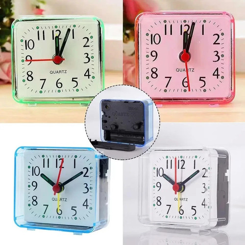 Quartz alarm clock with - quartz,