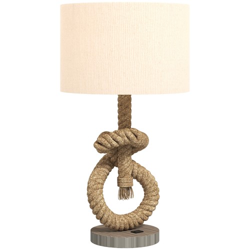 Homcom led nautical table lamp - homcom,