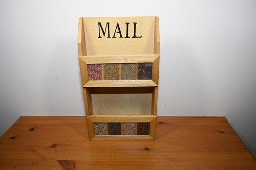 Kitchen wooden letter holder - wooden,