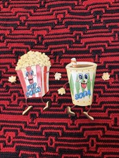 Vintage Soda & Popcorn Ceramic