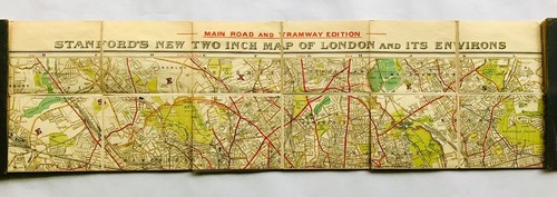 Map london environs - of, &
