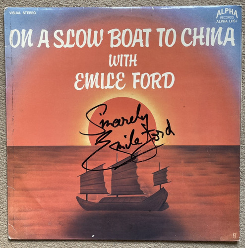 Emile ford slow - emile, boat