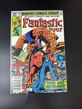 FANTASTIC FOUR # 249 - (NM+) RARE NEWSSSTAND GLADIATOR-MAN/SUPER-MAN-TORCH-THING