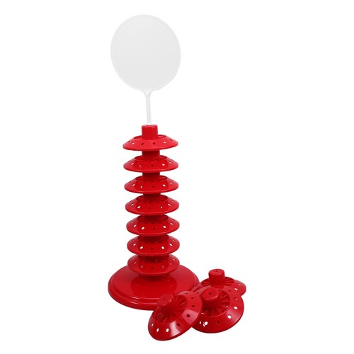 Red reusable lollipop holder - red,