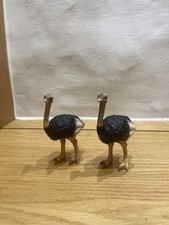 Two Schleich 14325 Ostrich