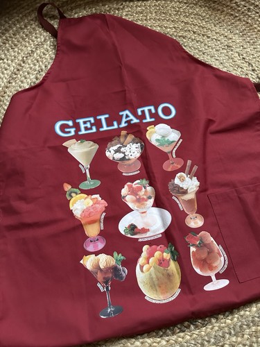 Gelato apron ice cream - gelato,