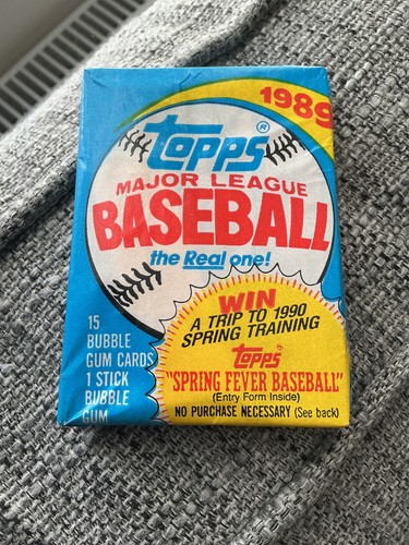 Topps 1989 baseball - , pack