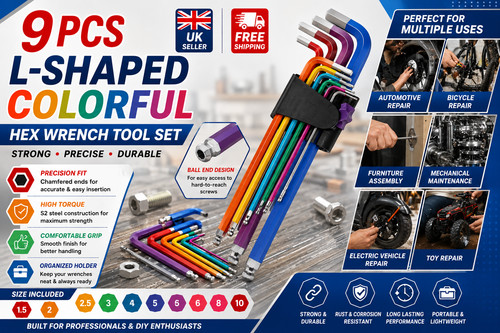 Allen key set color - allen,