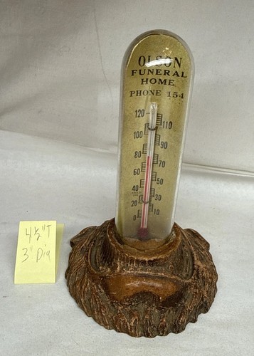 Old art deco thermometer - old,