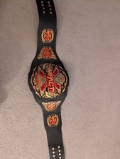 Impact Wrestling X Division Belt Replica World Champion Adult Black 2mm Brass