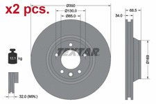 X2 PCS FRONT BRAKE DISC ROTOS