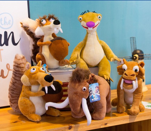 Ice age plush toys diego - plush,