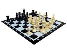 Garden Chess Set - 8" King -