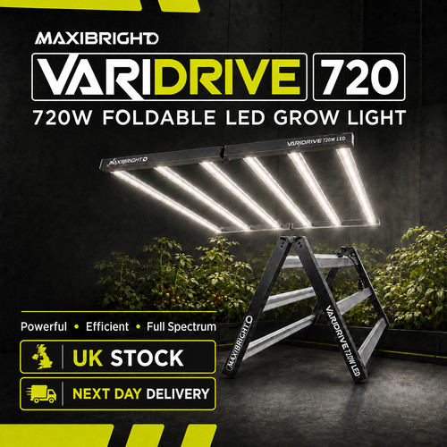 Maxibright led 720w - led, varidrive
