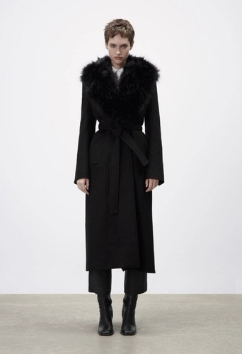 Zara manteco long wool coat - zara,