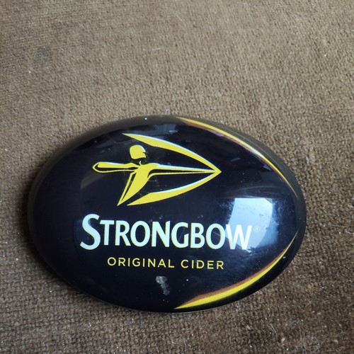 Strongbow lens beer pump clip - lens,