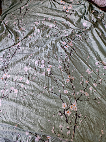 Double floral duvet - floral,