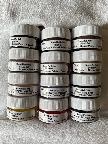 Genesis heat set paints - set,