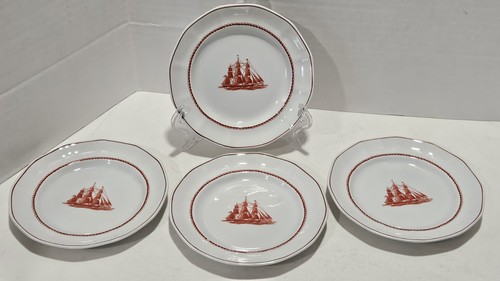Wedgwood flying cloud rust - flying,