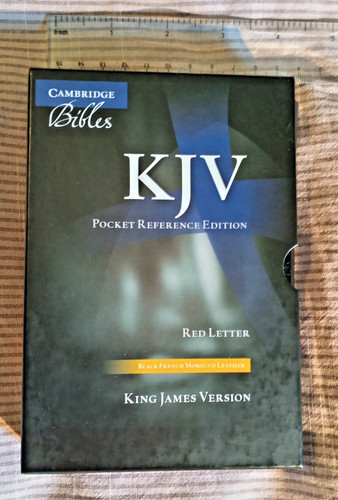 Kjv pocket reference bible - kjv,