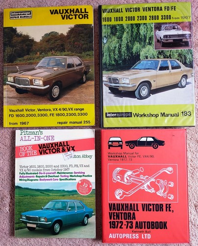 Vauxhall victor workshop - fe,