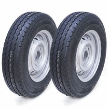 165R13C trailer wheel and tyre