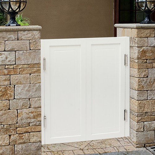 Single half partition - single, doors