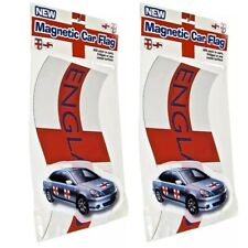 Magnetic England Flag Car Magnet St Georges Cross Sports Football Euros 2024 NEW