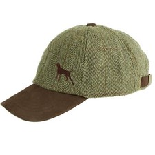 German Shorthaired Pointer Owner Clothing Gifts. Embroidered Tweed Baseball Cap