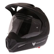 Frank Thomas FTAS001 Adventure Sport Helmet Matt Black