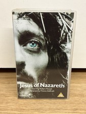 VHS VIDEO TAPES (Double Tape) ~ Jesus Of Nazareth ~ Franco Zeffirelli ~ 2000