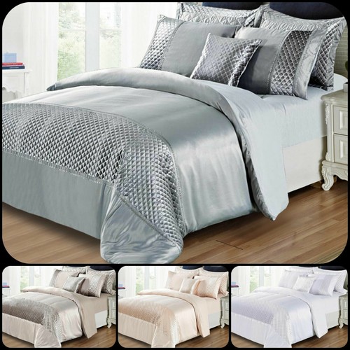 New 3piece satin - &, jacquard