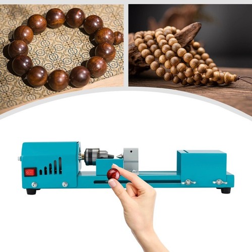 Mini wood lathe beads - lathe, polisher