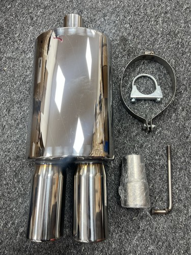 Stainless steel exhaust - stainless,
