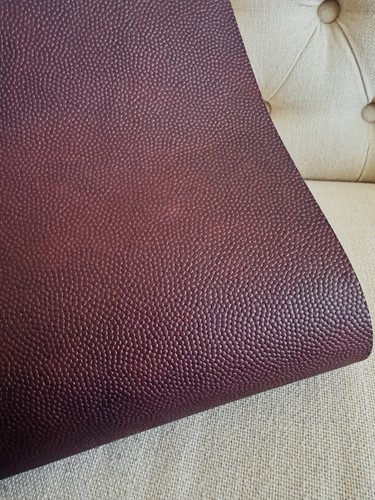 Maroon brown leather pebble - maroon,