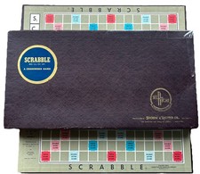 SCRABBLE GAME Vintage 1948/53