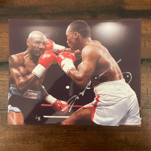 Sugar ray leonard - sugar, signed