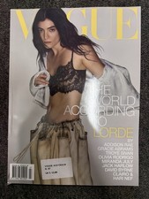 Vogue AUSTRALIA Magazine July 2025 - LORDE by ADDISON RAE