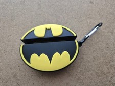 Batman UK Airpod Pro Case. Batman Badge. With Side Clip. Fun Case. Airpod Cover 