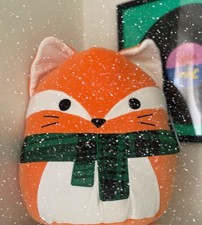 BNWT Fox Squishmallow James Squishmallow Fox Soft Toy Fox 12”|30cm Winter Fox 🦊