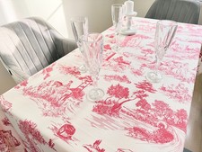  Toile de Jouy Tablecloth by
