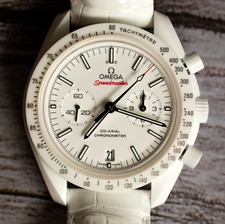 UNWORN OMEGA Speedmaster White Side Of The Moon Watch 311.93.44.51.04.002