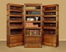 Antique set three oak - set,
