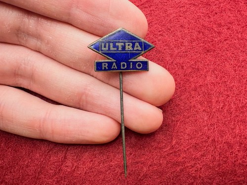 Old vintage ultra radio blue - old,