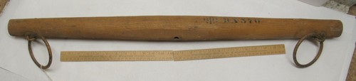 Wood yoke single - wood,