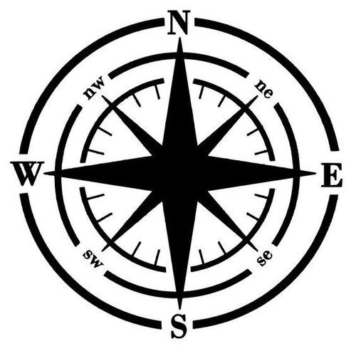 Large viking compass runic - large,