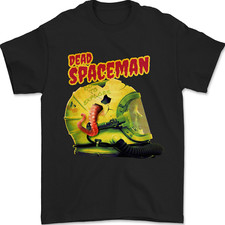 Dead Spaceman Astronaut Helmet Alien Mens T-Shirt 100% Cotton