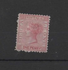 s41 Sierra Leone 1872-3 1d SG7