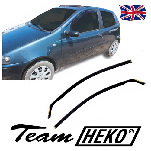 Heko wind deflectors for fiat - deflectors,